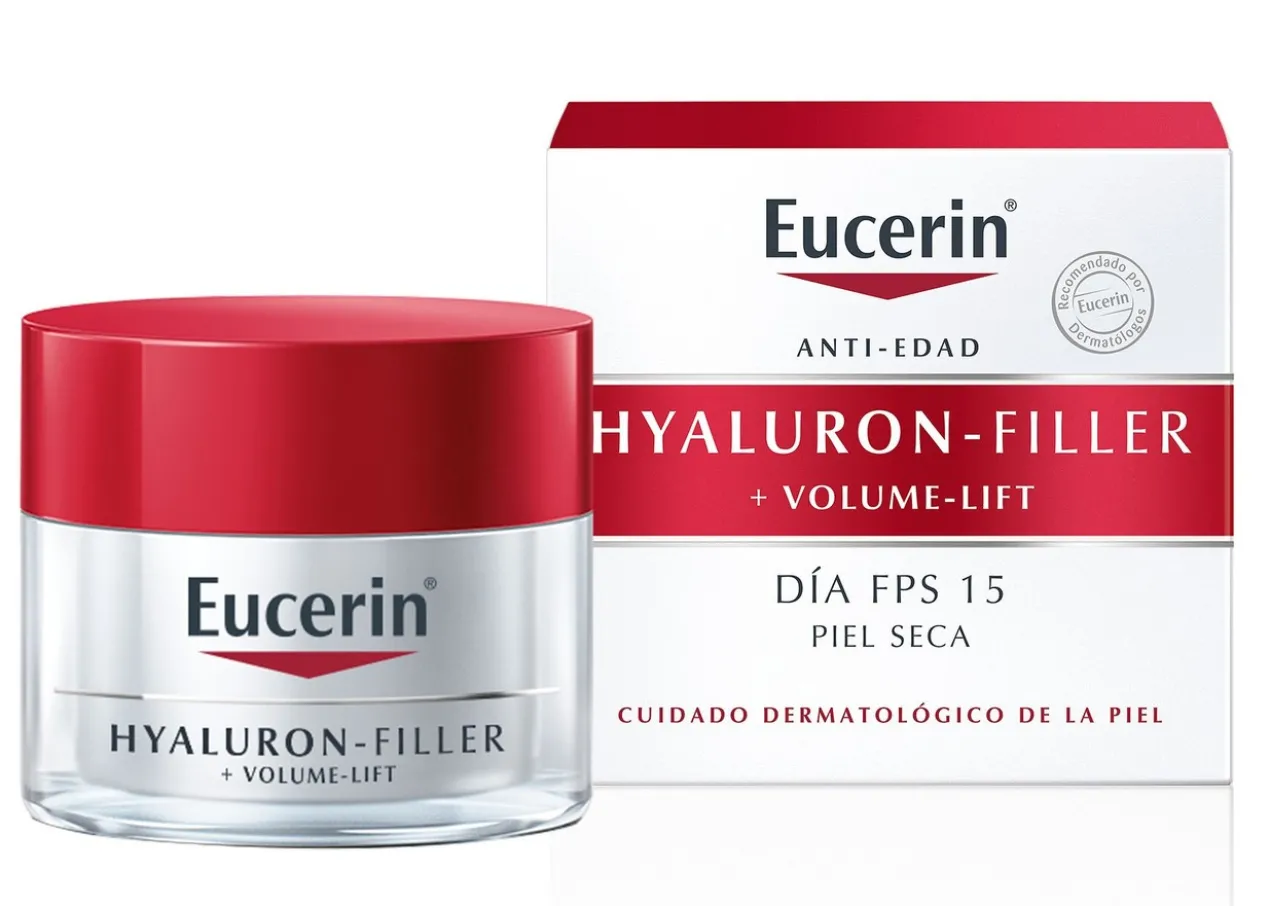 Crème de Jour Hyaluron-Filler & Volume Lift SPF 15 Peau Sèche