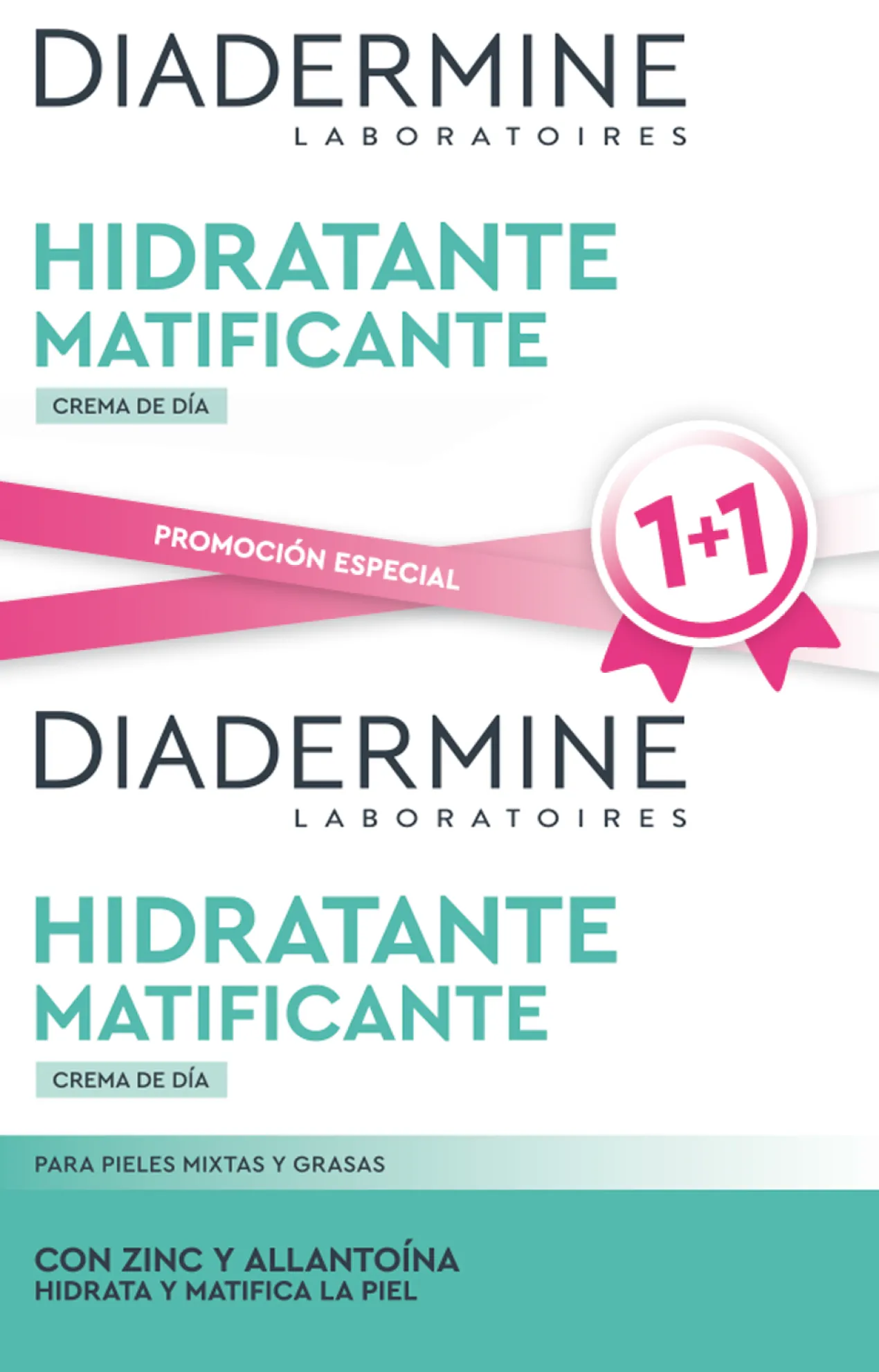 Crème de Jour Hydratante 2x1
