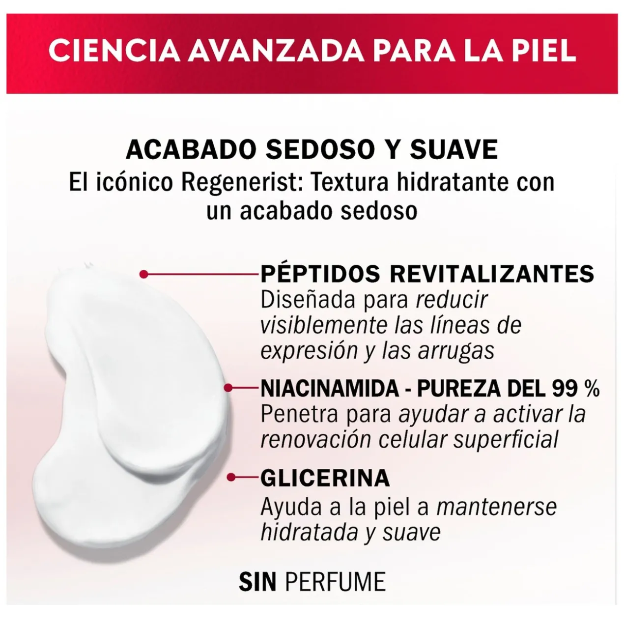 Crème de jour sans parfum Regenerist