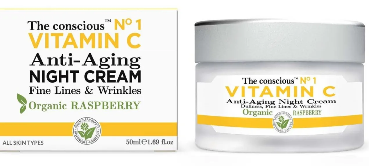 Crème de Nuit Anti-Âge à la Vitamine C