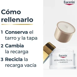 Crème de nuit anti-âge reconstituante Hyaluron-Filler + Elasticity