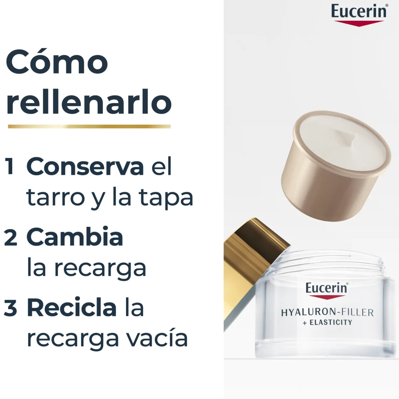 Crème de nuit anti-âge reconstituante Hyaluron-Filler + Elasticity