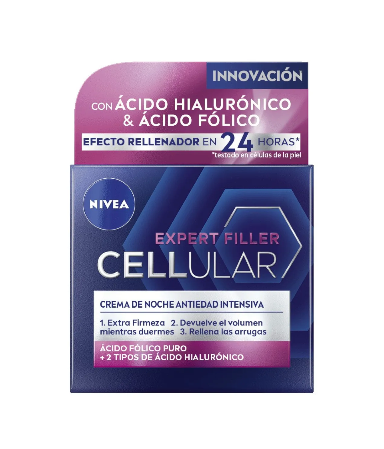 Crème de nuit Hyaluron Cellular Expert Filler