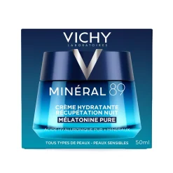 Crème de Nuit Hydratante Régénérante Minéral 89