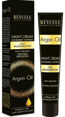 Crème de nuit à l’huile d’argan pour une peau régénérée