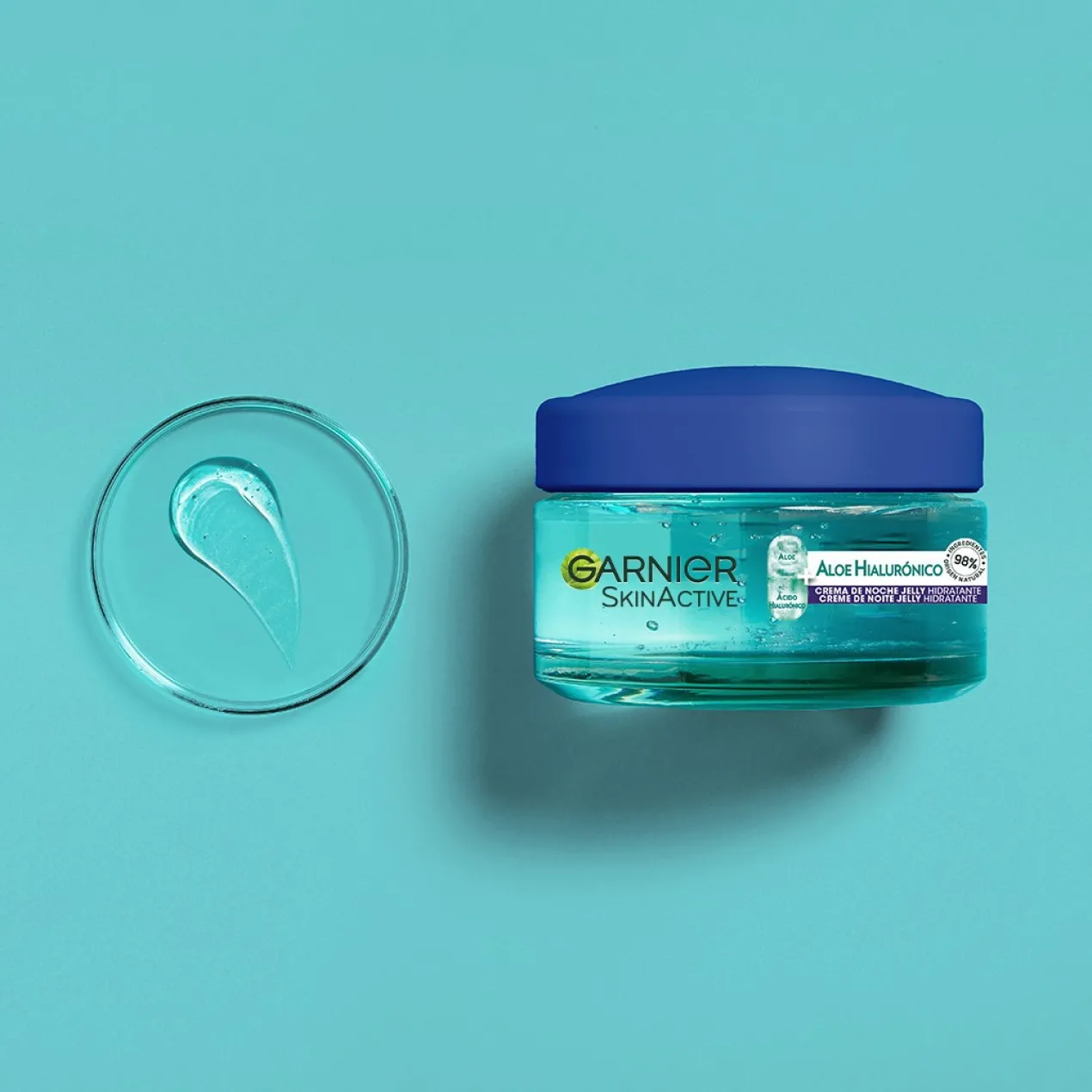 Crème de Nuit SkinActive à l’Acide Hyaluronique + Aloe Vera + Huile d’Argan