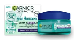 Crème de Nuit SkinActive à l’Acide Hyaluronique + Aloe Vera + Huile d’Argan