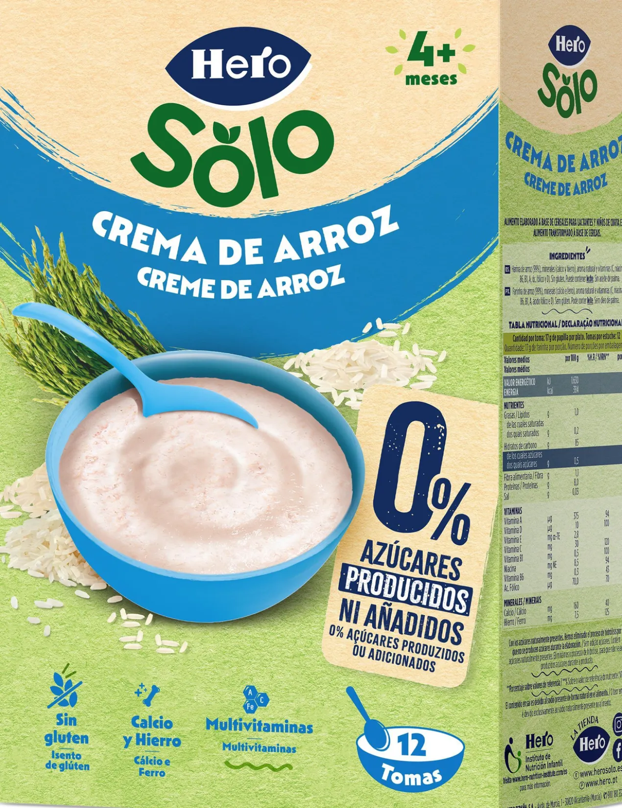 Crème de Riz Infantile Dès 4 Mois