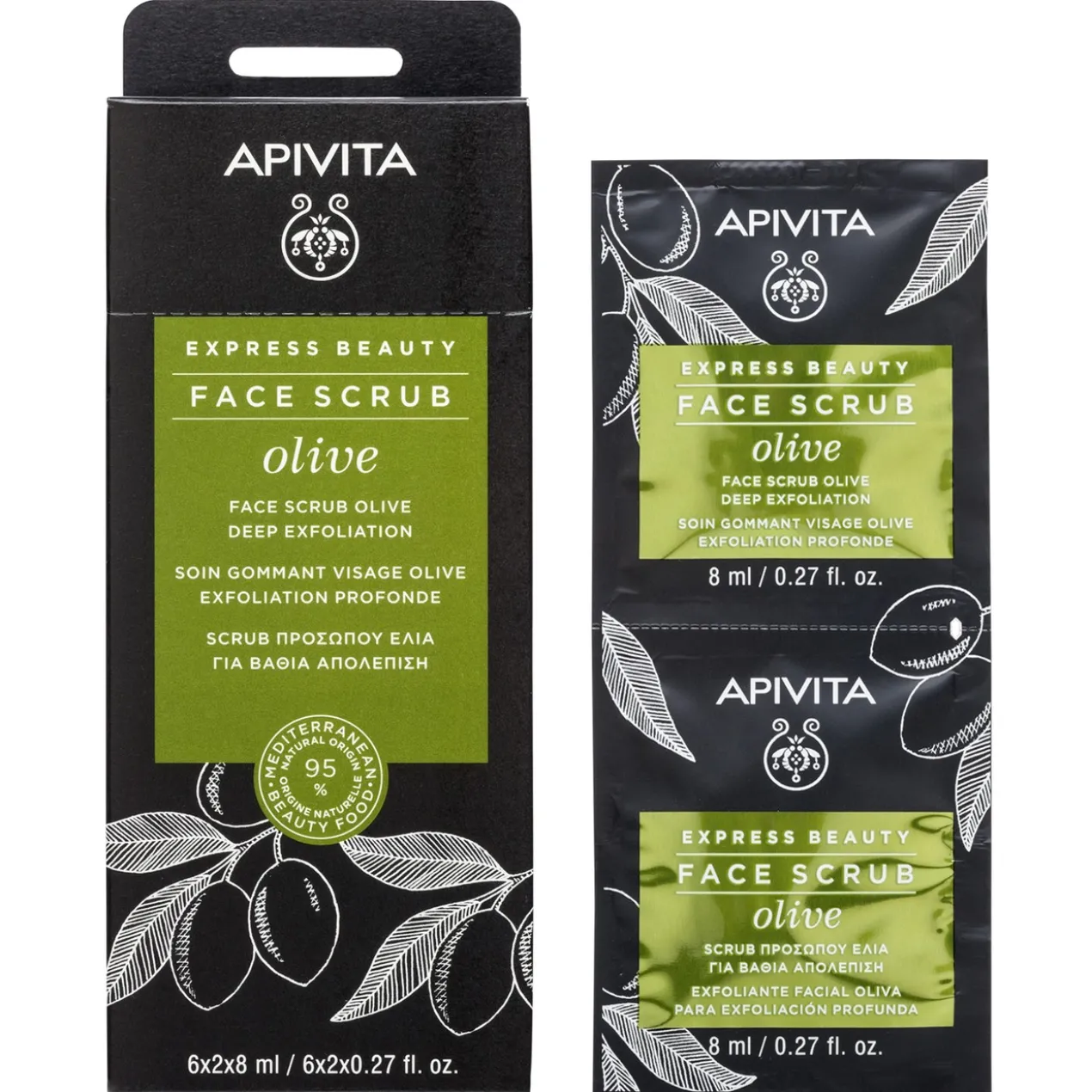 Crème d’Exfoliation Profonde à l’Olive Express Beauty