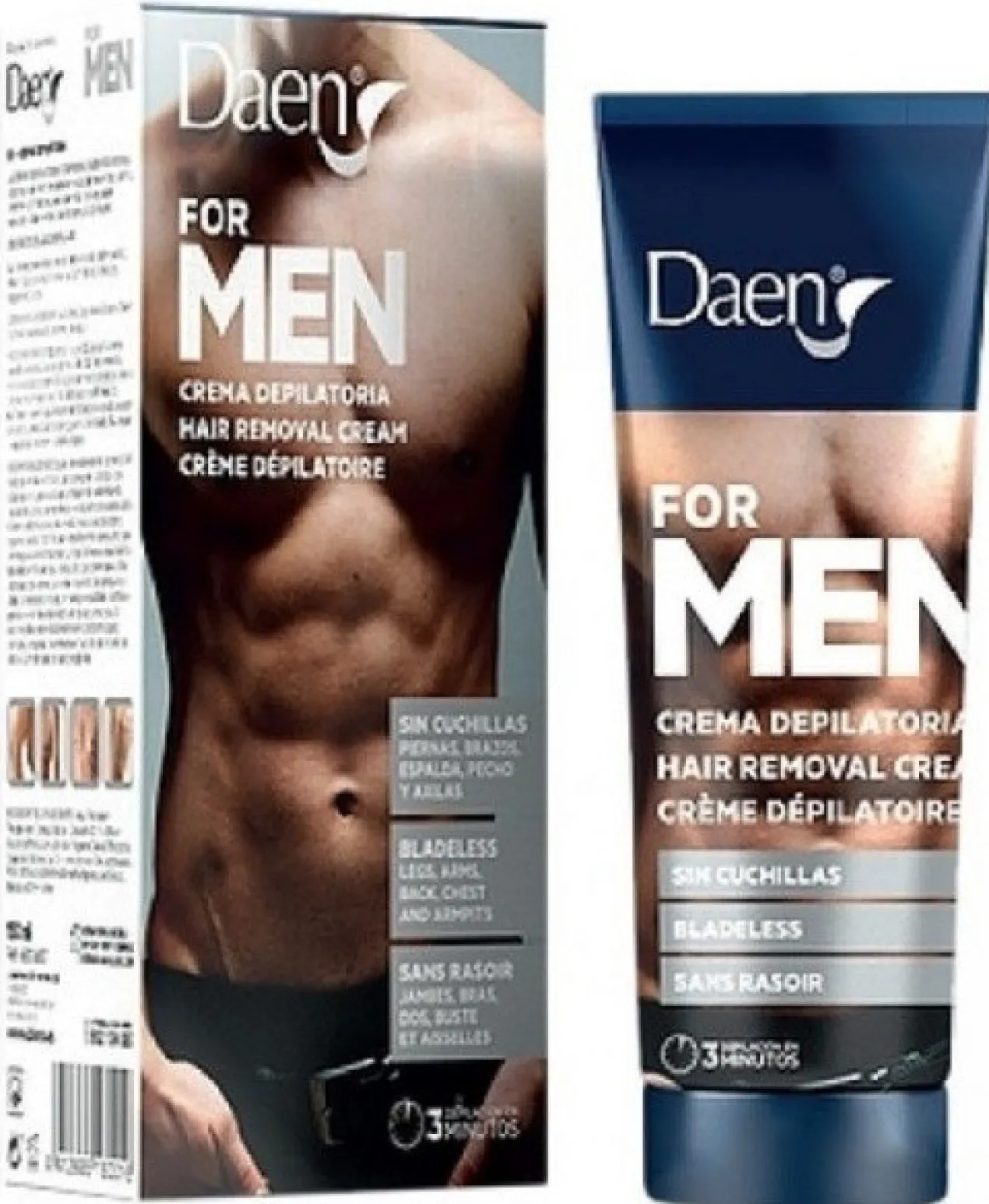 Crème dépilatoire Homme