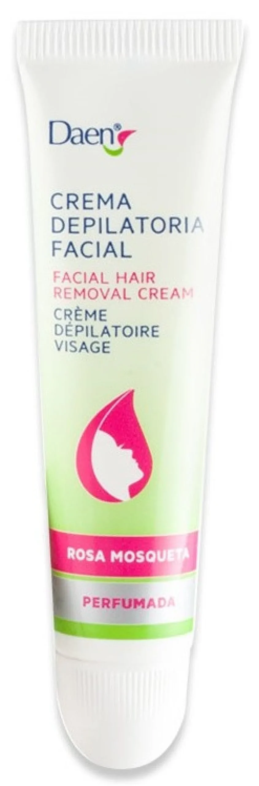 Crème dépilatoire visage à la rose musquée