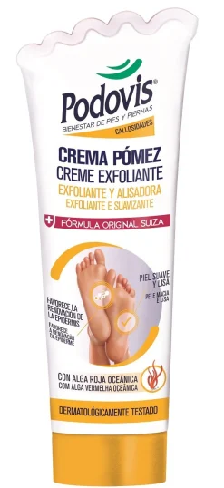 Crème Exfoliante à la Pierre Ponce pour les Pieds