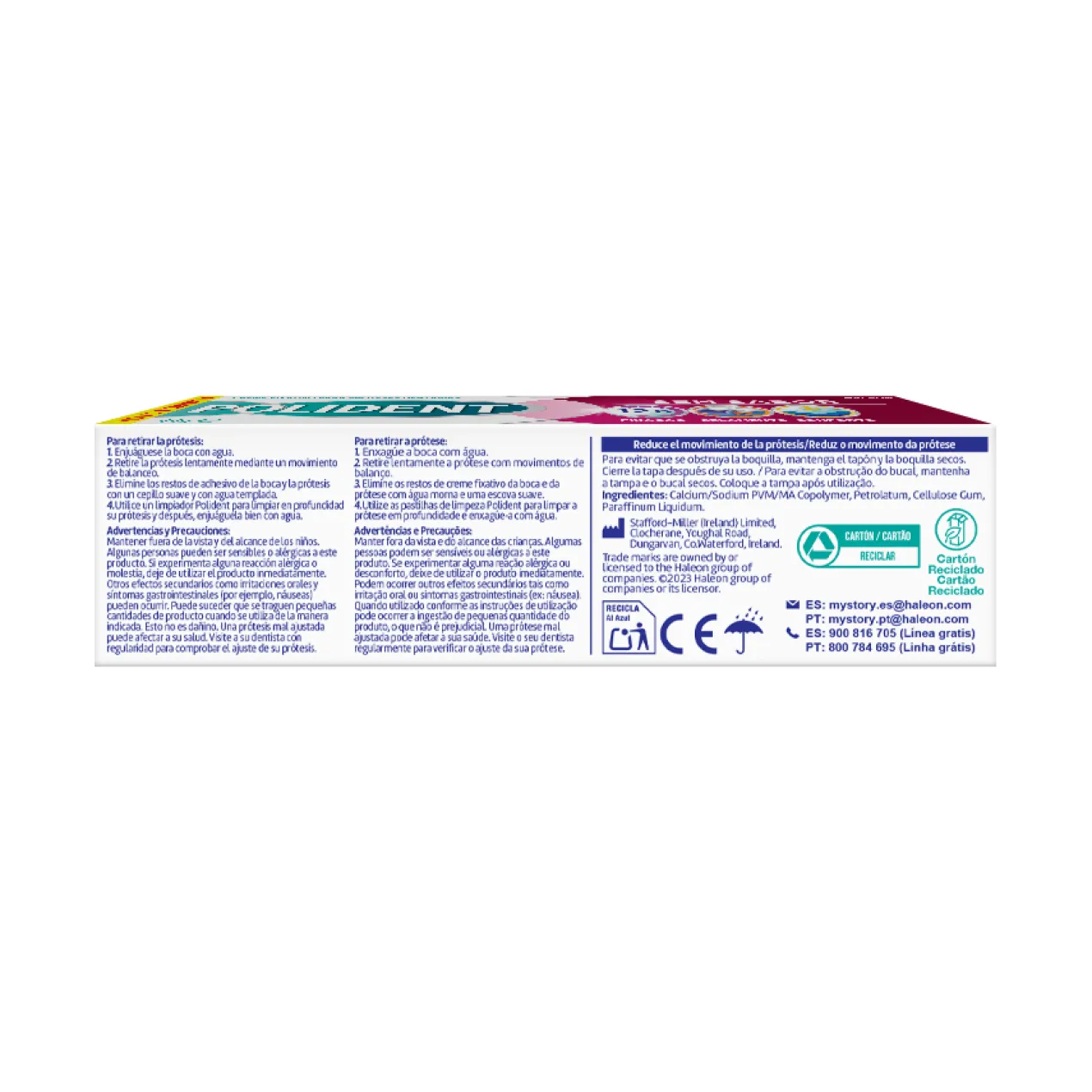 Crème Fixatrice Sans Saveur