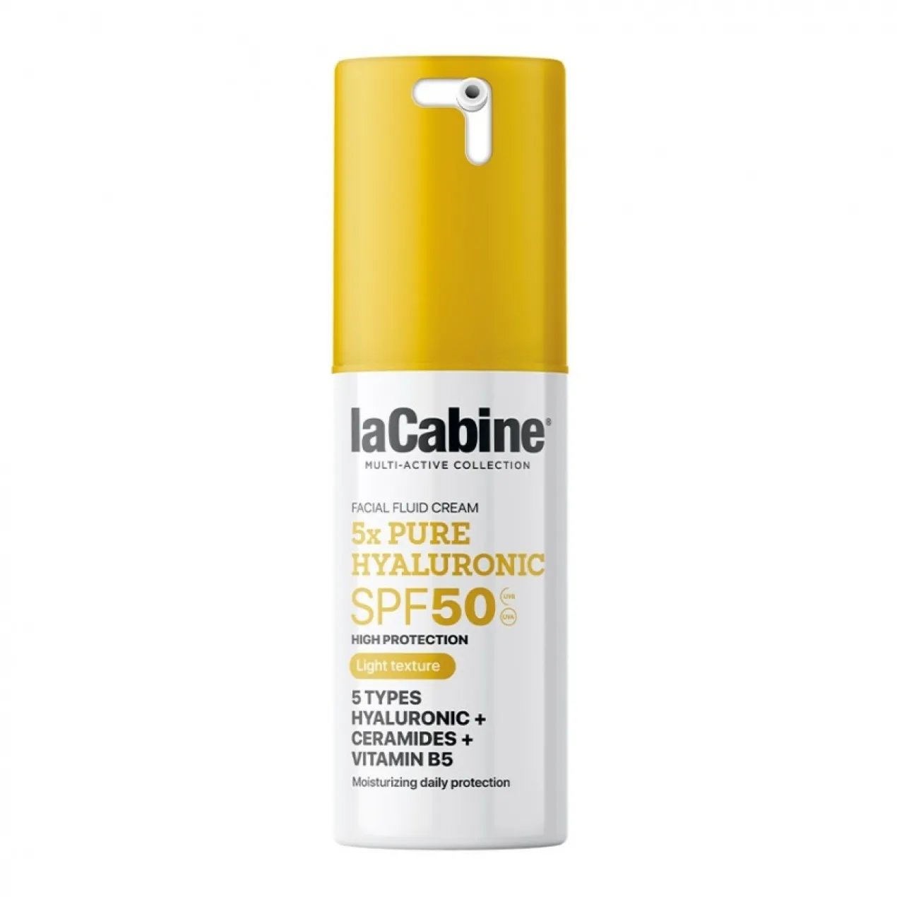 Crème Fluide Solaire 5x Pure Hyaluronic SPF50