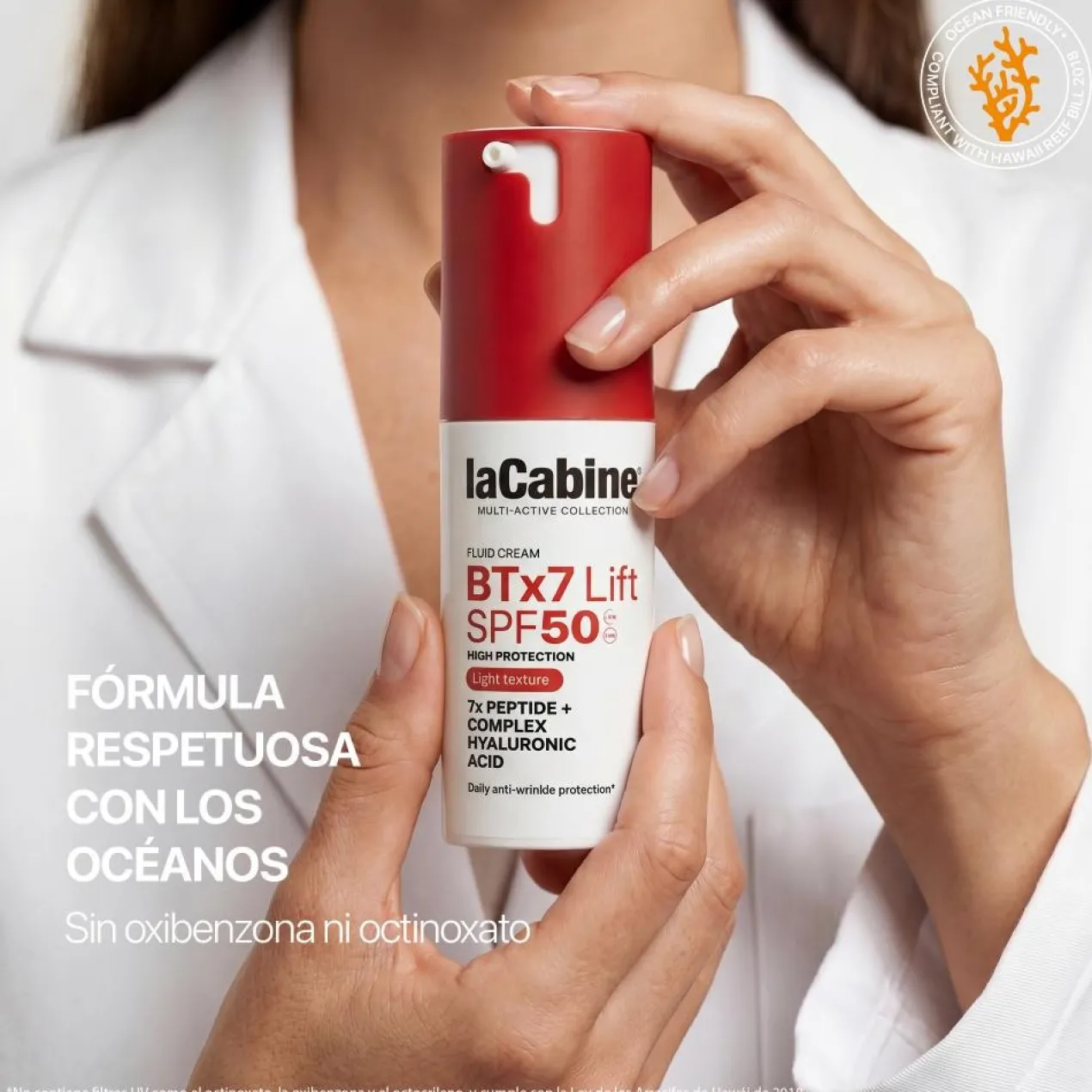 Crème Fluide Visage Solaire BTx7 SPF50