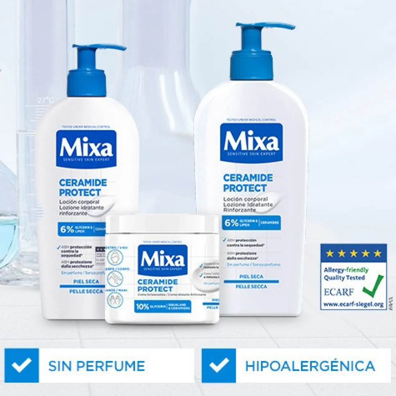 Crème Fortifiante Céramide Protect Peau Sèche