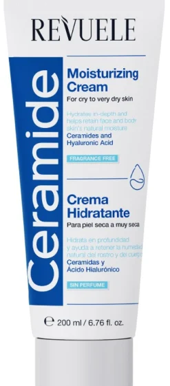 Crème hydratante aux céramides pour peaux sèches