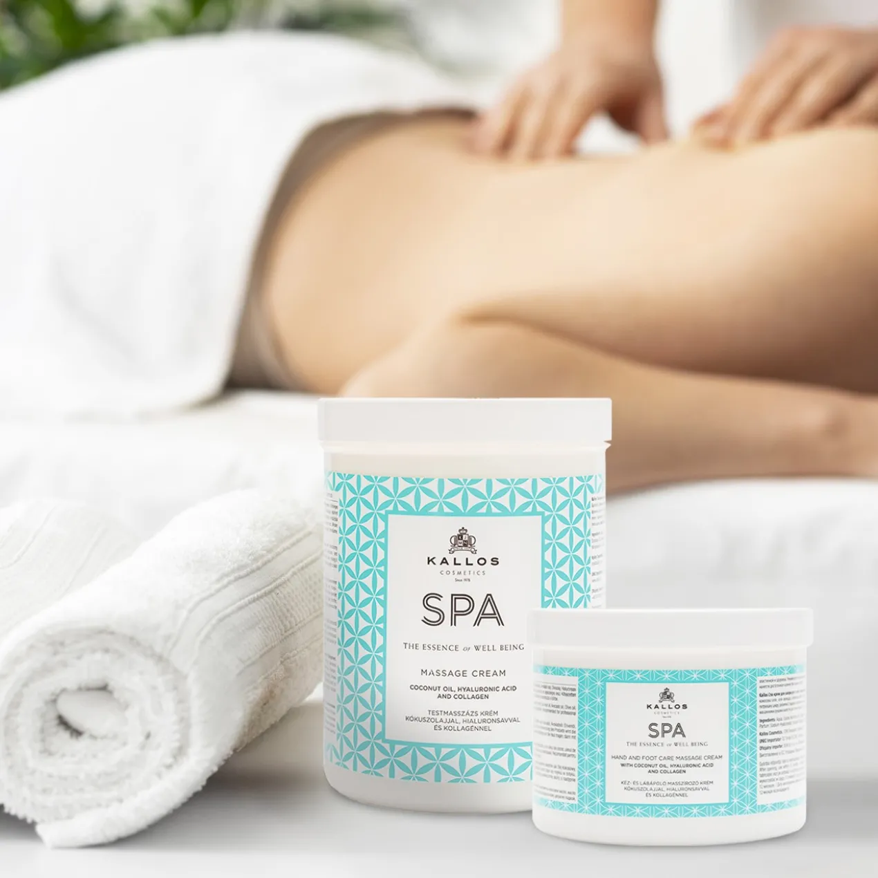 Crème Hydratante de Massage Spa