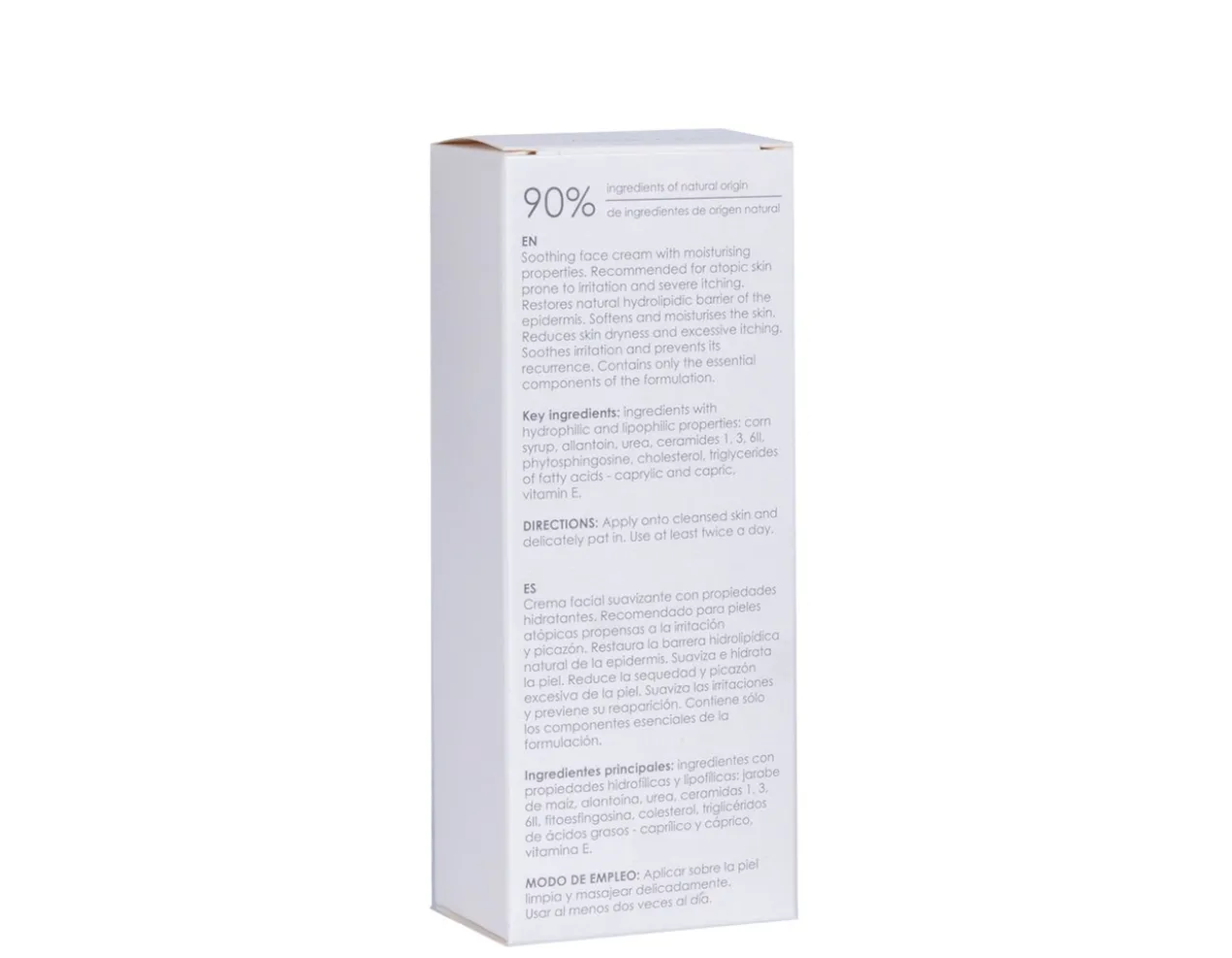 Crème Hydratante pour le Visage Peau Atopique