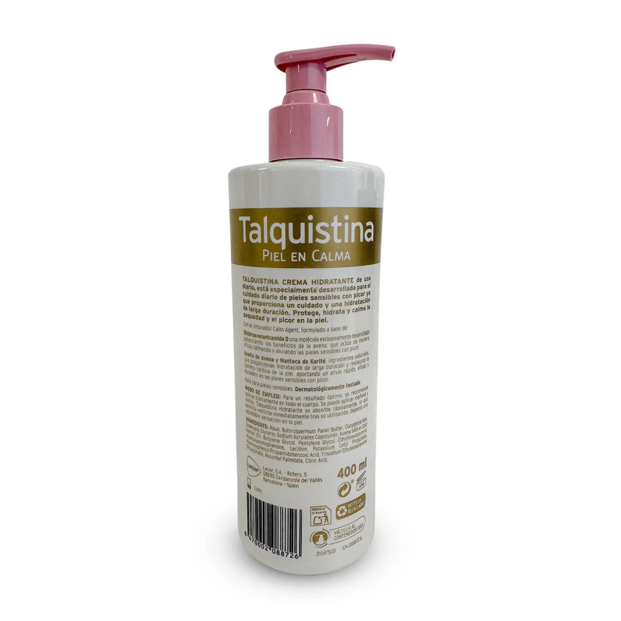 Crème hydratante Talquistina Peau Apaisée