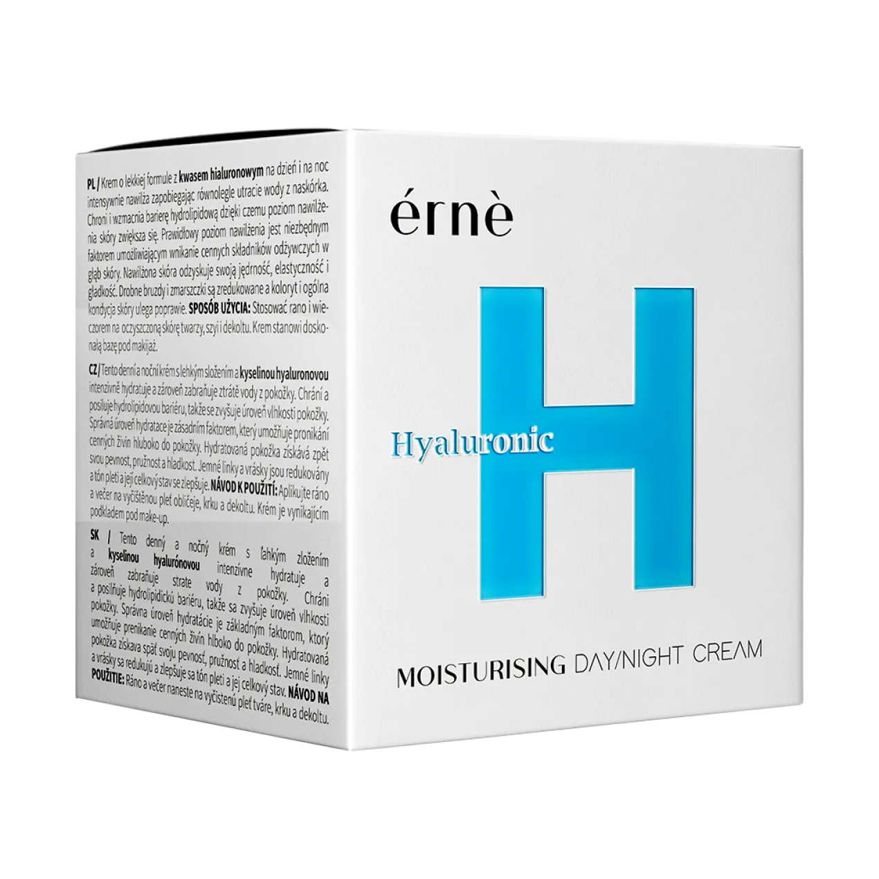 Crème Hydratante Visage à l'Acide Hyaluronique Jour et Nuit