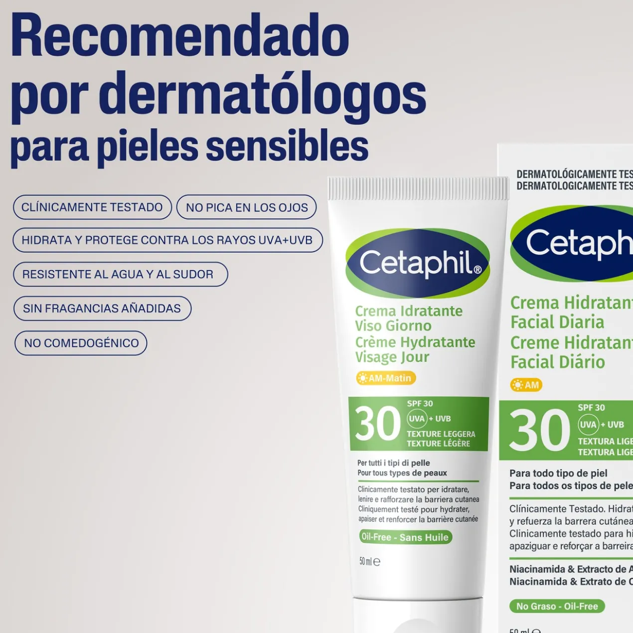 Crème Hydratante Visage SPF30
