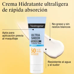 Crème Invisible Hydratante SPF50 Ultra Sheer