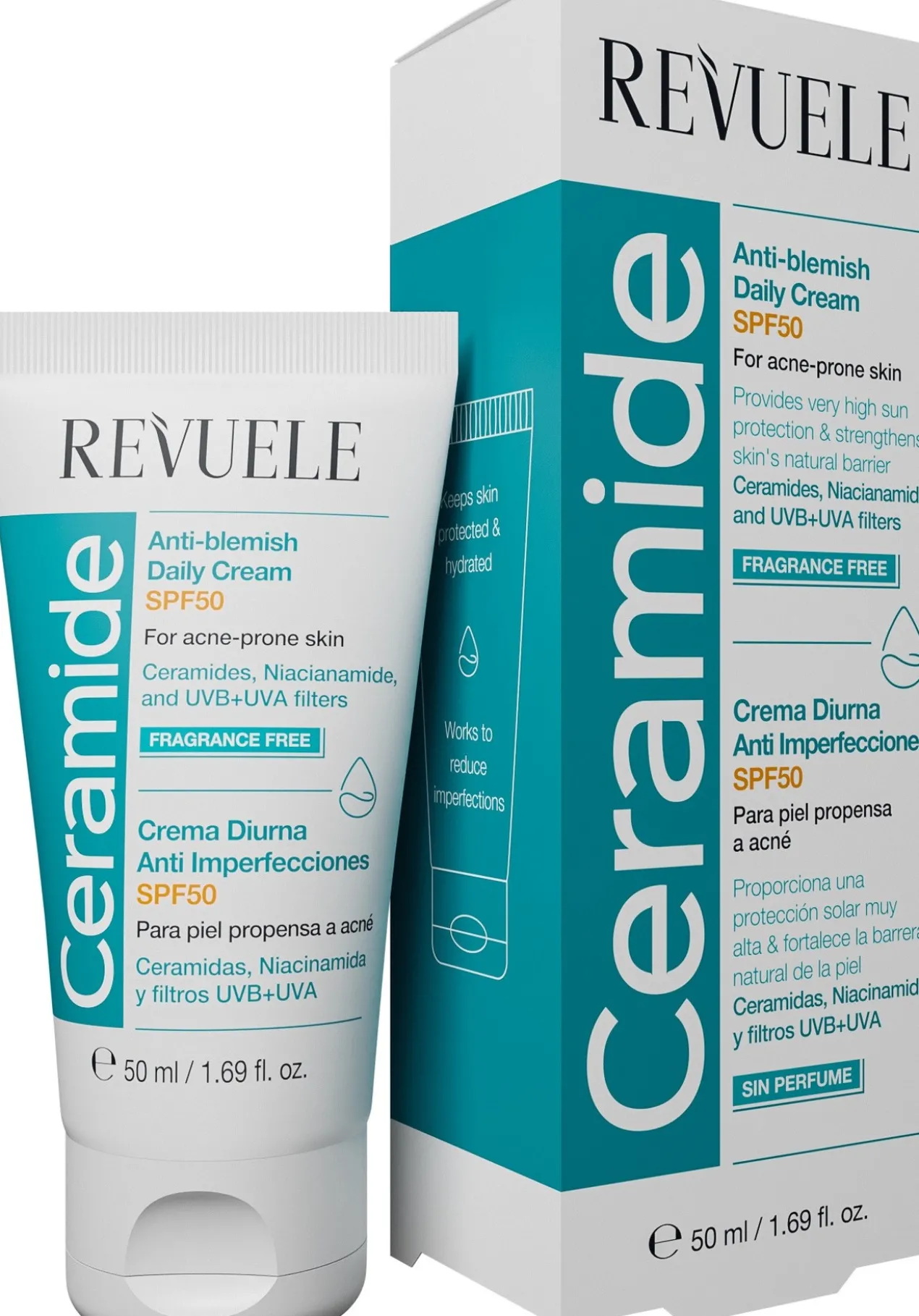Crème Jour Anti-Imperfections SPF50