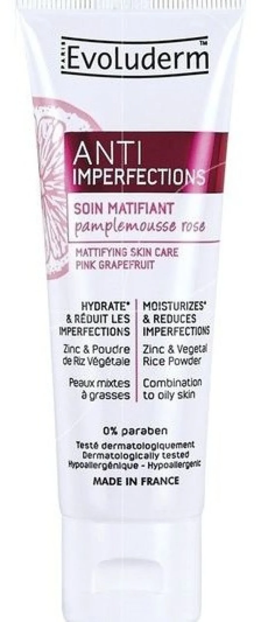 Crème Matifiante Anti-Imperfections