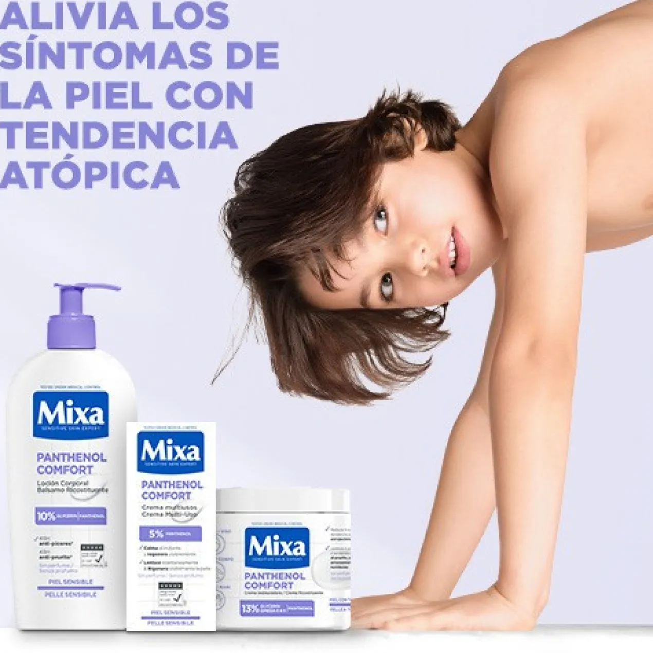 Crème Multi-usages Panthénol Comfort Peau Sensible
