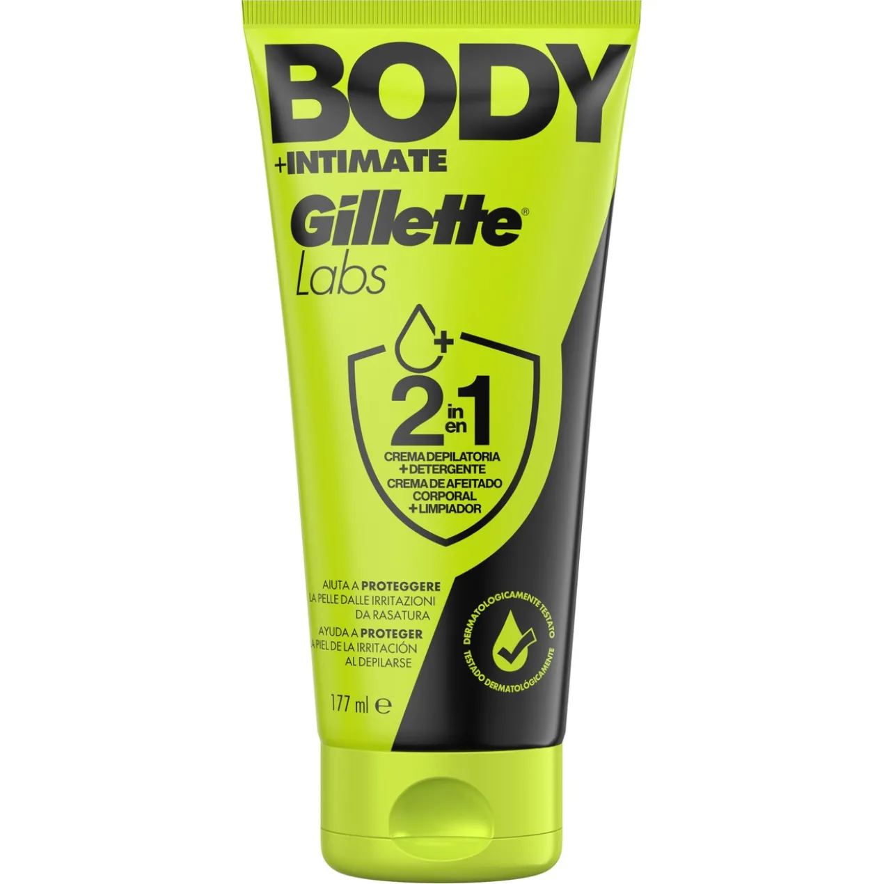 Crème à Raser + Nettoyant 2en1 Body + Intimate