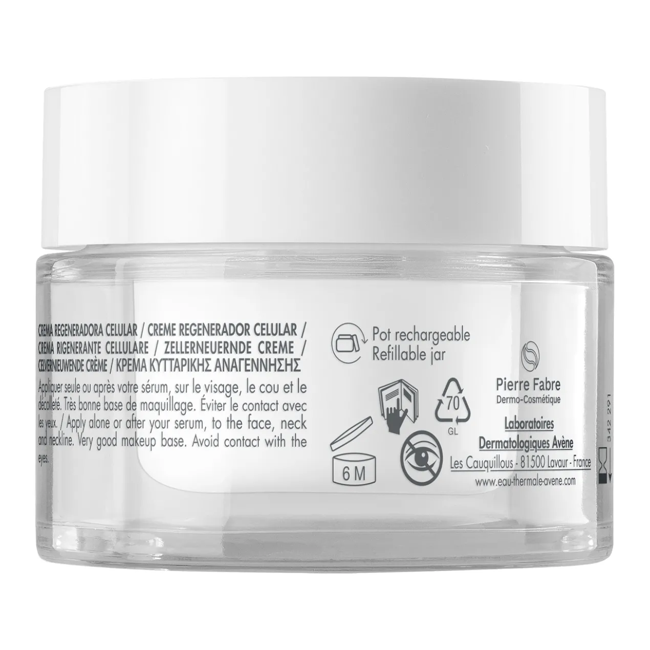 Crème régénératrice cellulaire anti-rides Hyaluron Activ B3