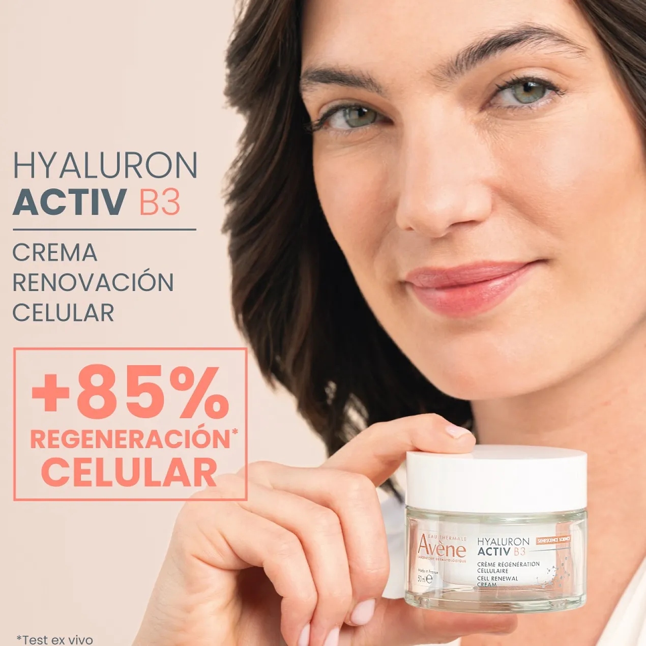 Crème régénératrice cellulaire anti-rides Hyaluron Activ B3