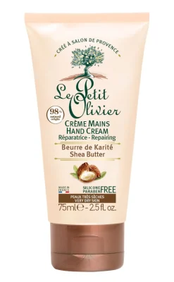 Crème Réparatrice pour les Mains au Beurre de Karité