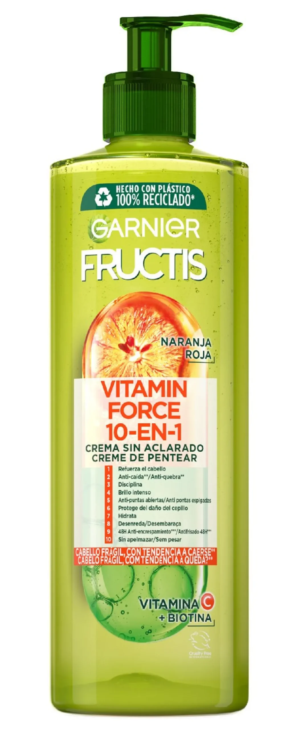 Crème Sans Rinçage Fructis Vitamin Force