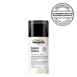 Crème sans rinçage Metal Detox – Tous types de cheveux – Protection thermique, anti-casse et force