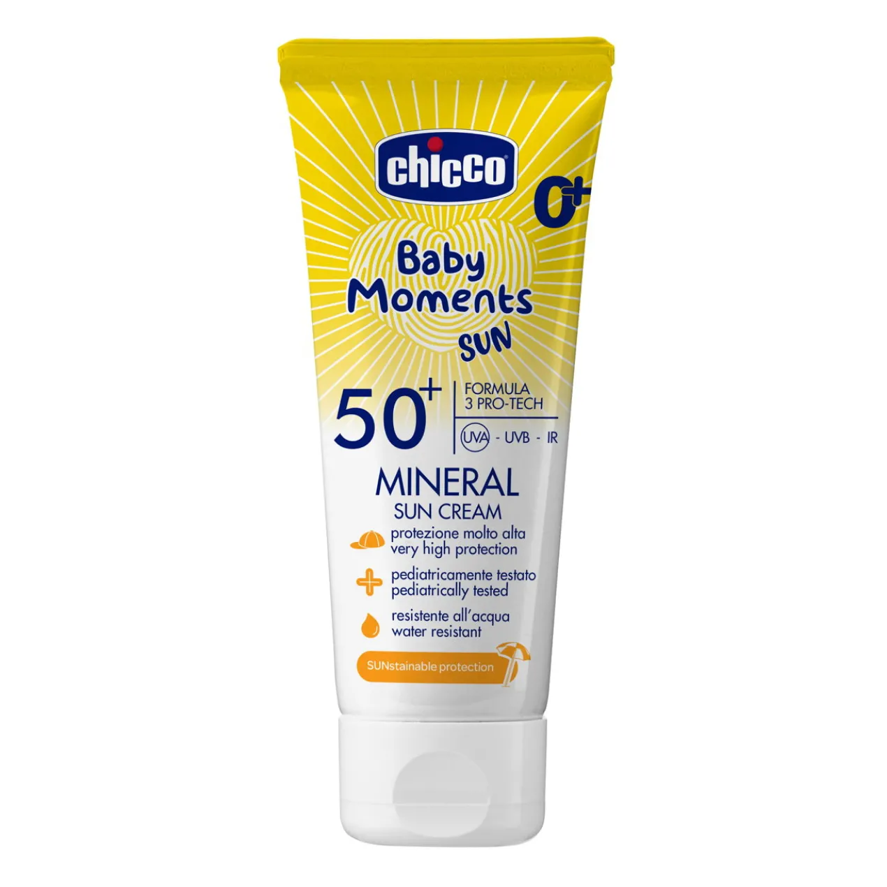 Crème Solaire Minérale SPF50+