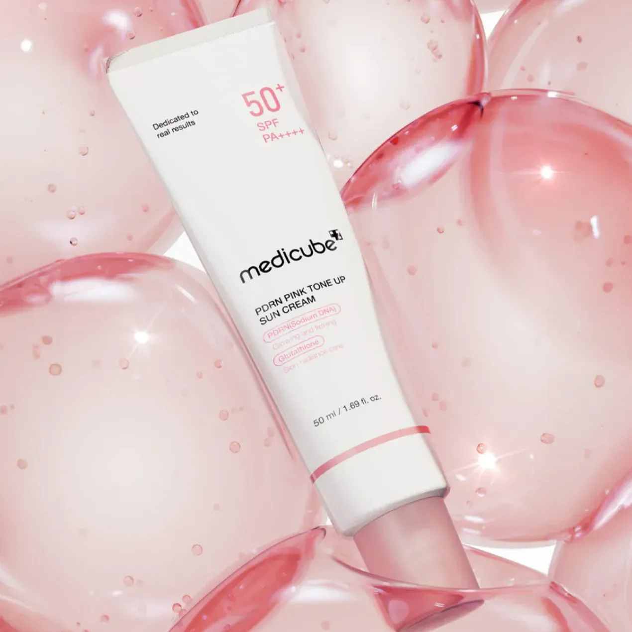 Crème Solaire PDRN Pink Tone Up