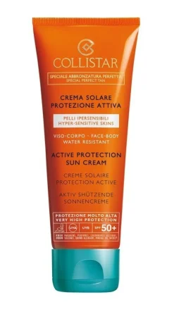Crème Solaire Protection Active Peau Hypersensible
