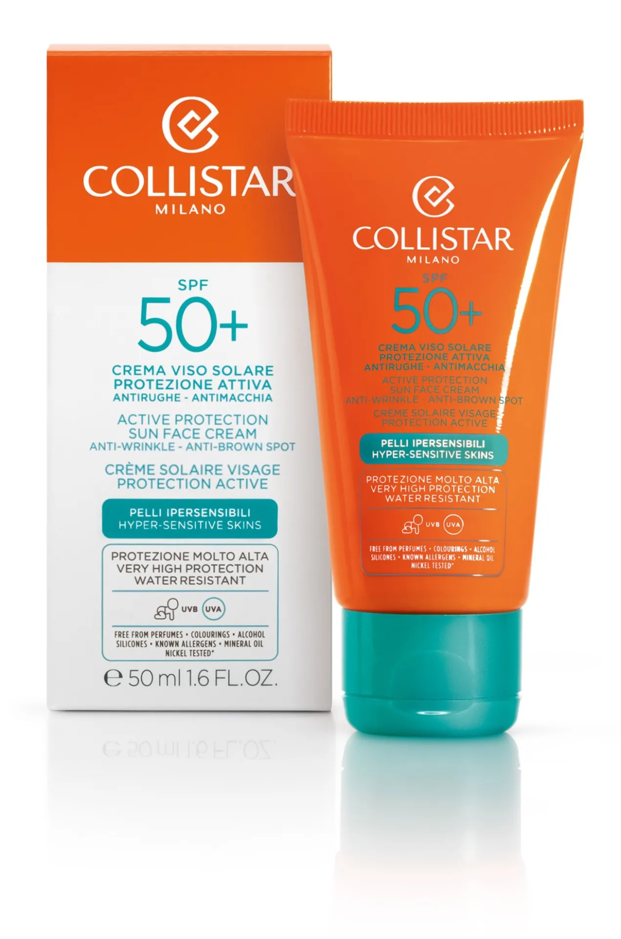 Crème Solaire Visage Protection Active