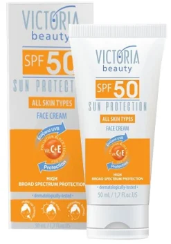 Crème solaire visage SPF 50 à large spectre