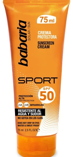 Crème solaire visage Sport SPF 50
