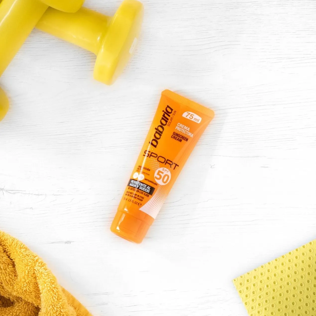 Crème solaire visage Sport SPF 50