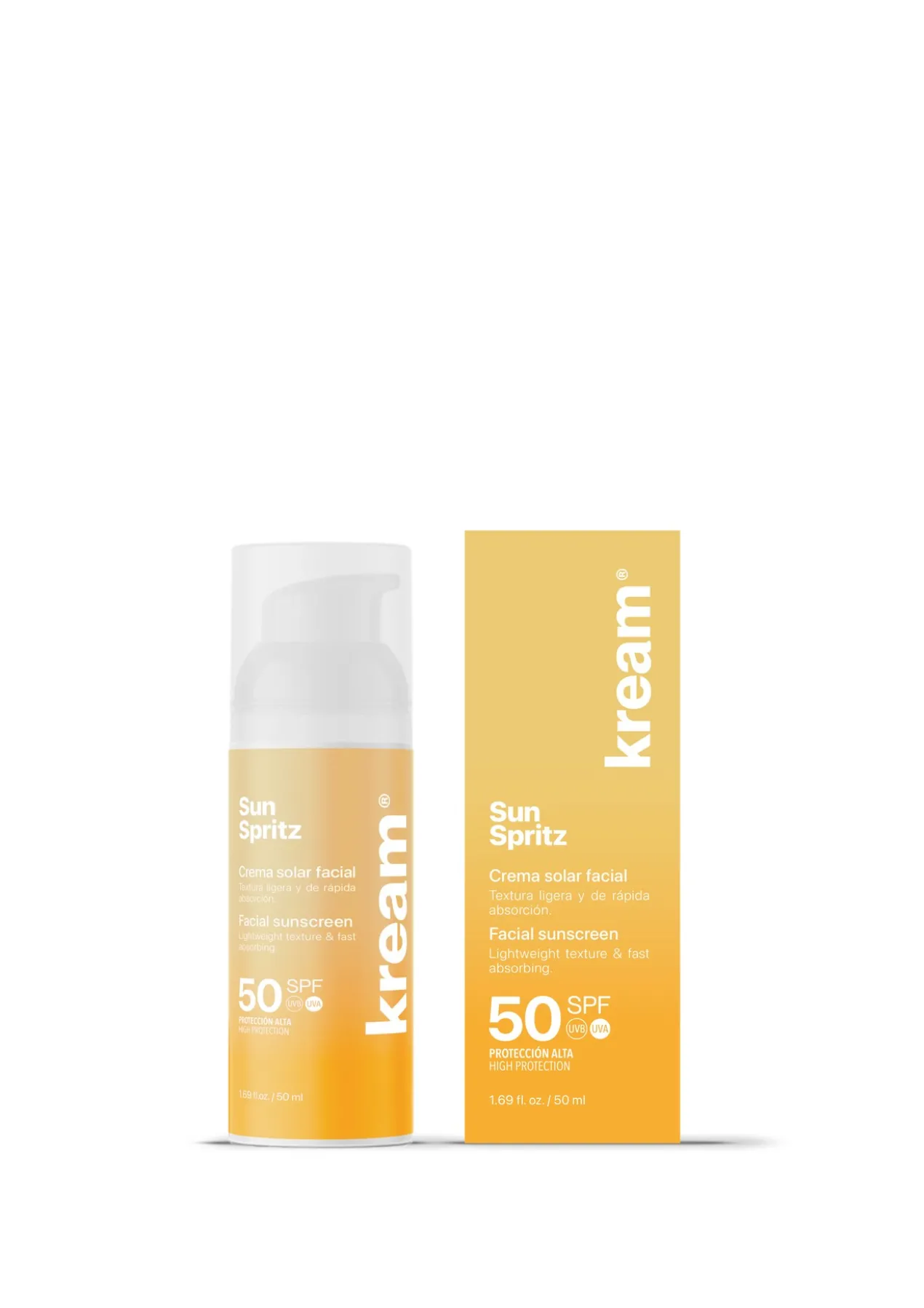 Crème Solaire Visage Sun Spritz SPF50