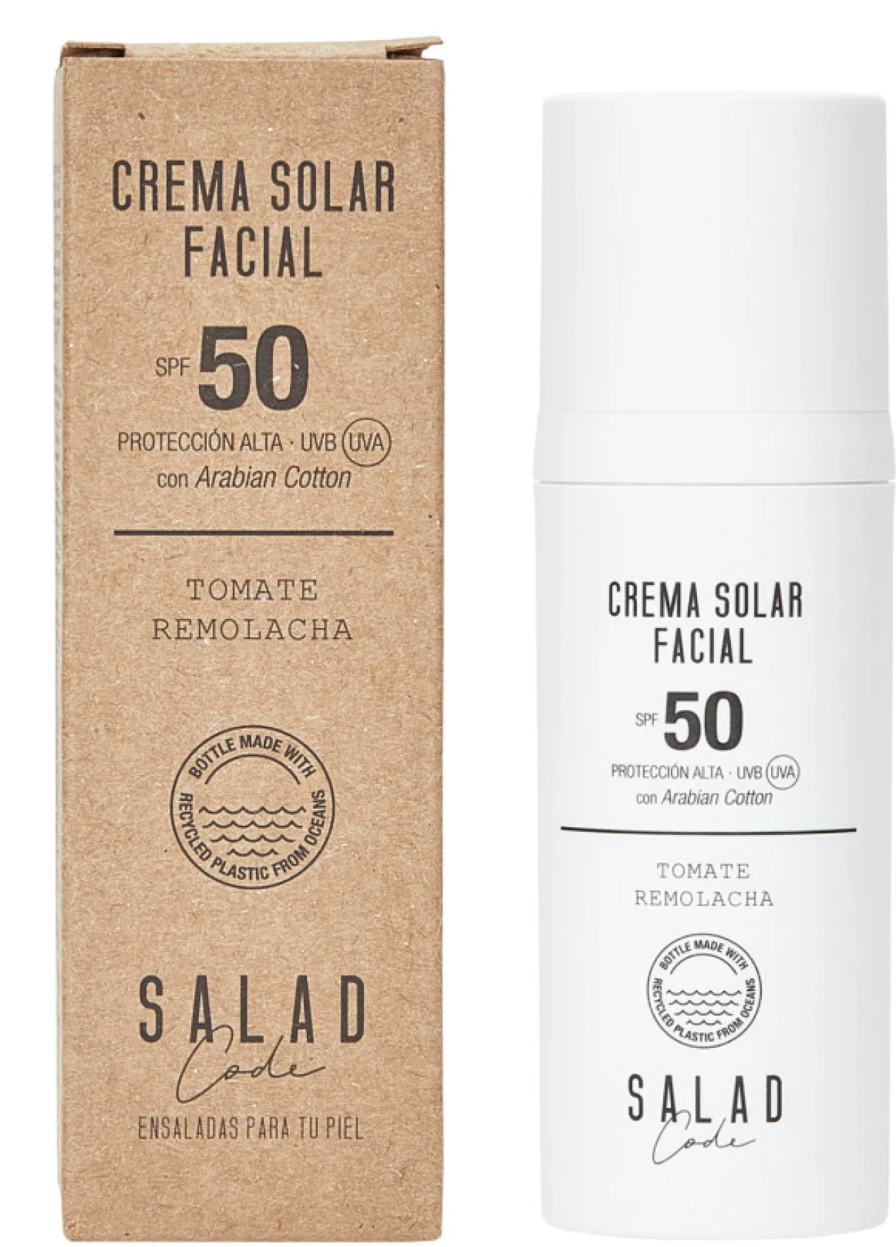 Crème Solaire Visage Tomate et Betterave SPF50