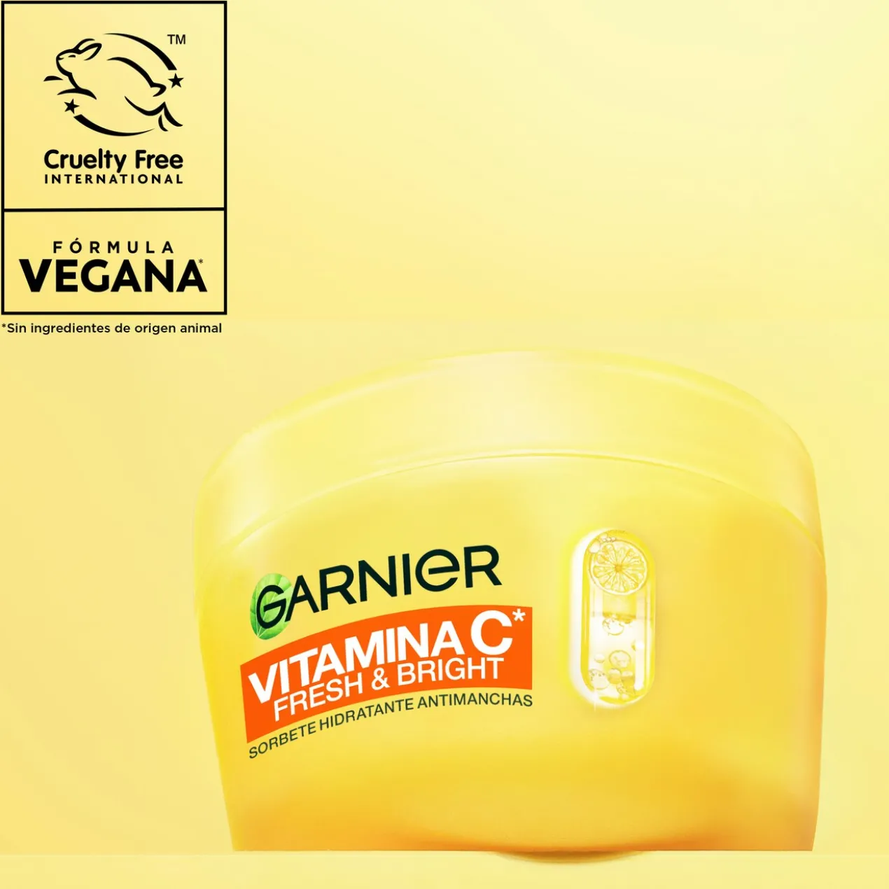 Crème Sorbet Hydratante Anti-taches à la Vitamine C Fresh & Bright