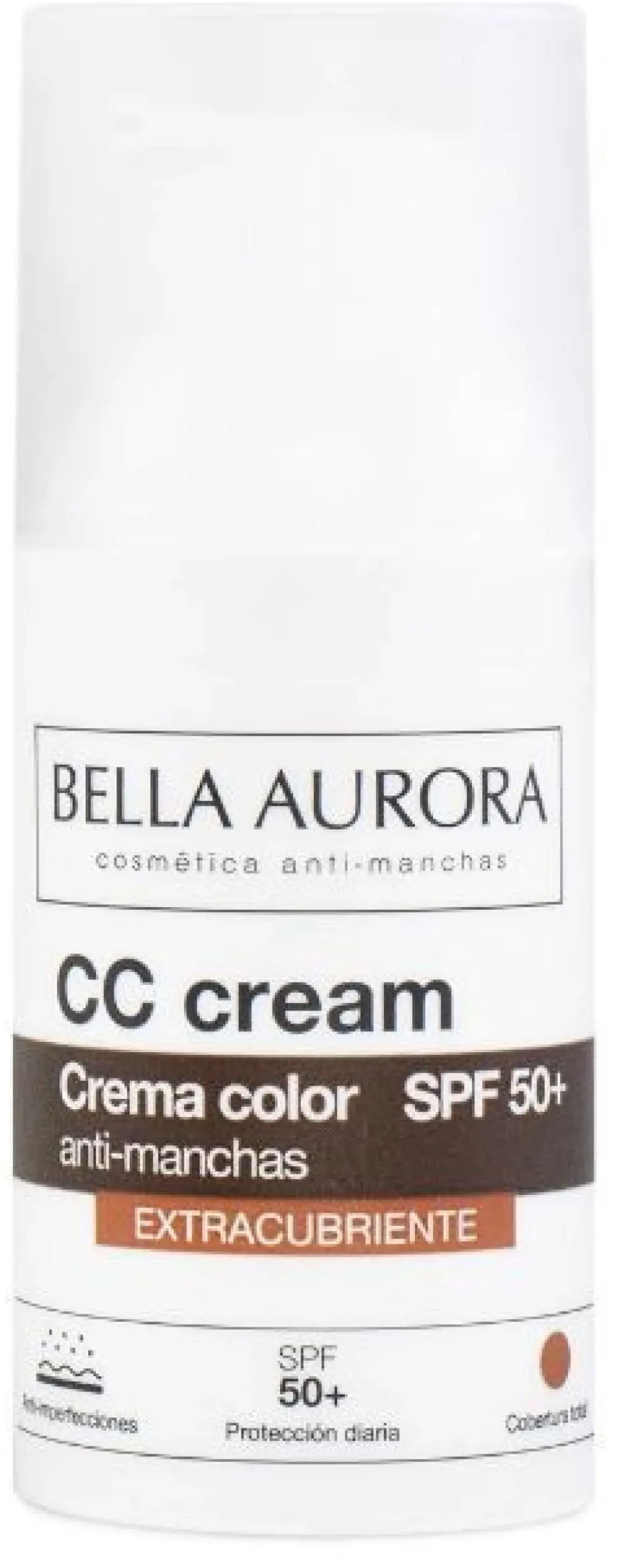 Crème teintée anti-taches SPF 50+