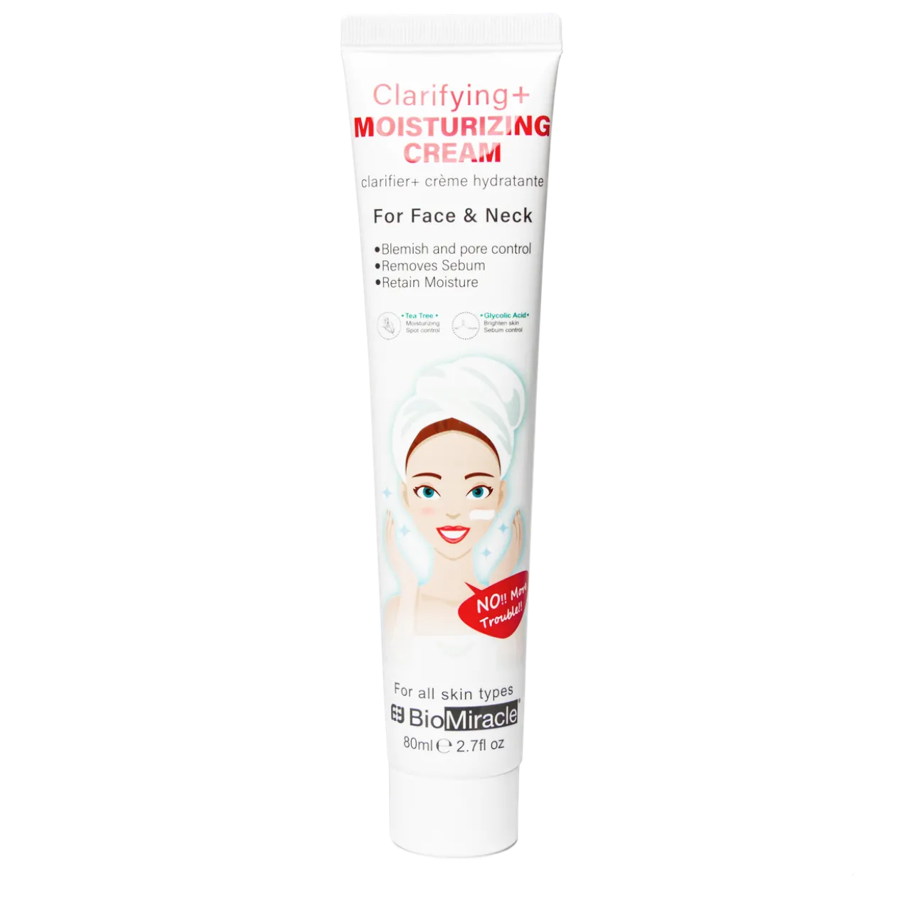 Crème Visage Clarifiante + Hydratante