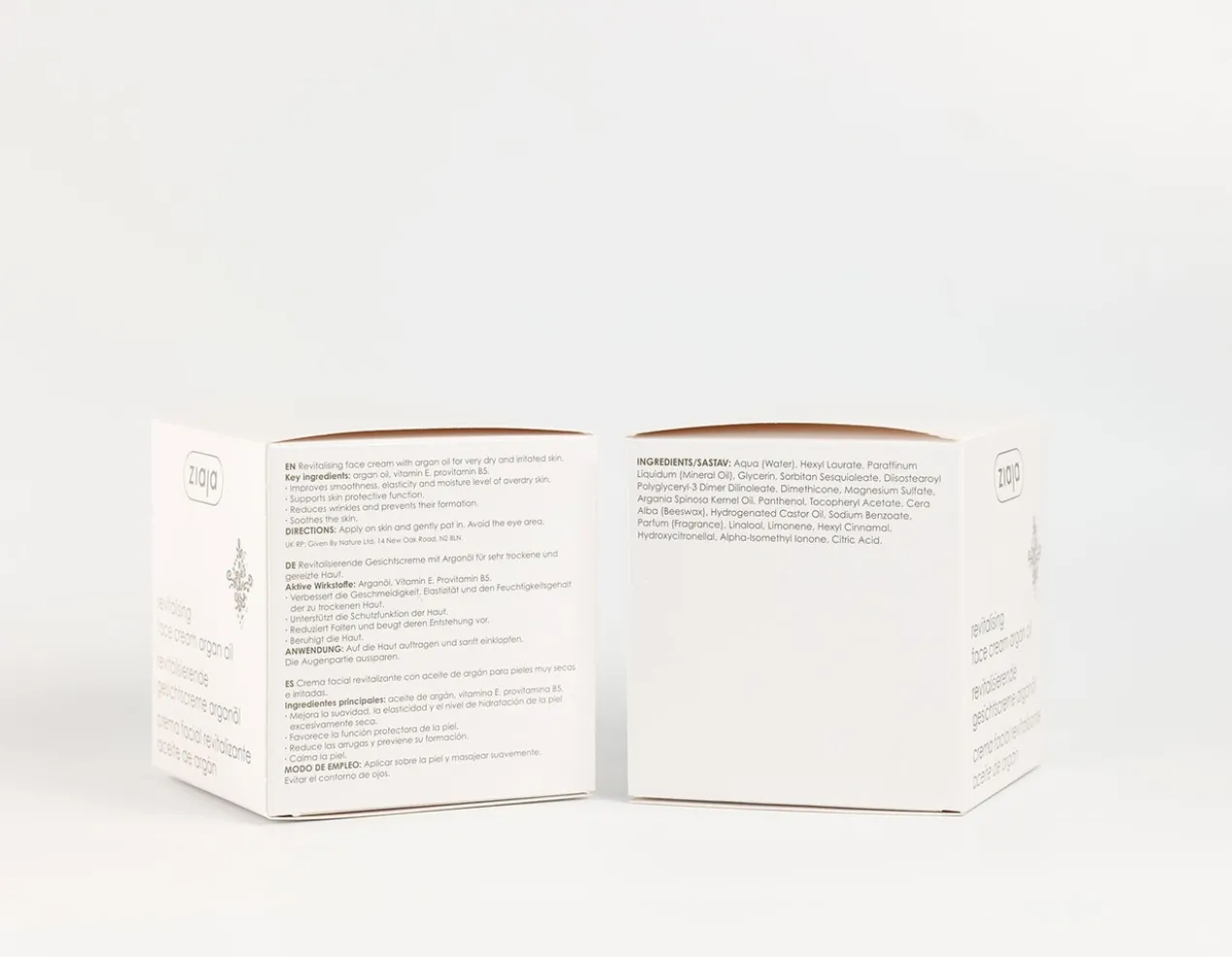 Crème Visage Revitalisante Argan Naturel