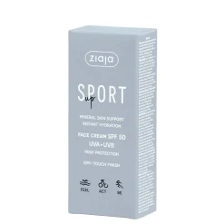 Crème visage sport SPF 50